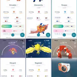 ZAMZENTA GROUDON KYGORE 💎 50 LEGENDARY 🔥 LEVEL 40 [] 4 SHINY [] RENAME AVAILABLE [] INSTANT AVAILABLE [] CHEAP - Image 7