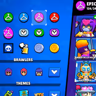 🔥RARE STAR SHELY SKINS BRAWLER ACCOUNT🔥46 HYPER CHARGE 51 MAX-49.9K GOLD-44K TROOHY-HYPER CHARHE SKINS 4- 2018 ACCOUNT - Image 17