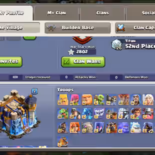 [EE69] 🌟DRAGON DUKE LVL 18🔥 [TH18 MAX] 5HERO/WALLS/PROFILE MAX | GOOD EPIC | BUILDER HUT MAX | BB MAX | RENAME FREE - Image 4