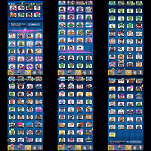 EXP-68!🔱KT-15 [ 10K TROPHY]🔥 15800 GEMS! 16x EVOS! 50x CARDS LVL-15!!  113x CARDS LVL-14!! 172x EMOTES! FULL ACCESS! - Image 2