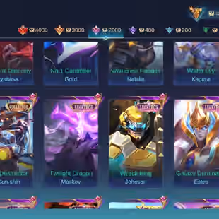 M361|LVL200|132HEROES|668SKIN|MEGACOLLECTORII|3LEGEND|6KOF|3PRIME|2COLLECTOR|ALDOUSM1|14LUCKYBOX|MYTHICS40 - Image 5