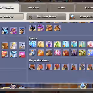 🚭DESERT SET FULL SKINS🚭TH 18 FULL MAX WALL-DEFENCE | 5X HERO PETS MAX | 10 EPIC MAX 14 EPIC E.Q | NC-500 DISCOUNT SHOP - Image 4