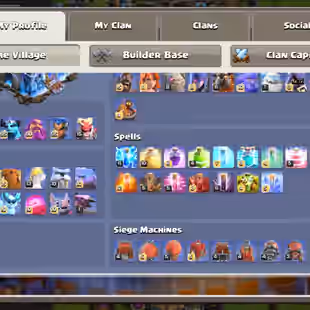 TH 18 ALMOST MAX-XP 236- 5 HERO MAX DK 15-[ 7 EPIC EQUIPMENT MAX-WALLS FUL MAX-DEFENSE MAX-TROPS ALMSOT MAX-NC 500-BEST - Image 3