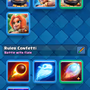 ❗[ 64X CARDS MAX ]❗2X LEVEL 16 CARD|| 15X EVOLVED || 10X ELITE || LEVEL 61 || TROPHY: 10500 | 116X EMOTES | 118X BADGE - Image 19