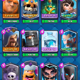 ❗[ 50X CARD MAX ]❗ 3X CARD LEVEL: 16 || 12X CARDS LEVEL: 15 || 35X CARDS LEVEL: 35 || LEVEL 62 || TROPHY: 12000 - Image 9