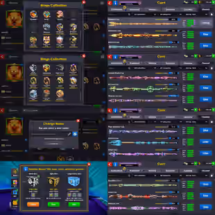 LEVEL 405 || 19/20 LEGENDARY CUE OPEN || OLD ACCOUNT || RENAME FREE || FULL ACCESS || INSTANT DELIVERY  - Image 2