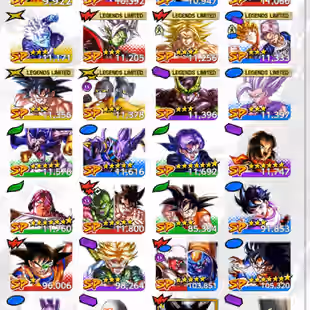 D852-IOS+Android-Vip Account-11 UL(SS4 Gogeta Full Red Star+SS Goku+Frieza)+61 Legends+Vip Equipment+Good Zenkai+612 M - Image 9