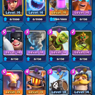 🌲[ 34X CARDS MAX ]🌲KT: 15 || TROPHY: 10000 || 96X CUTE EMOTES || 2X ELITE - 3X EVOLVED || LOWEST PRICE - FASTEST DELIV - Image 6