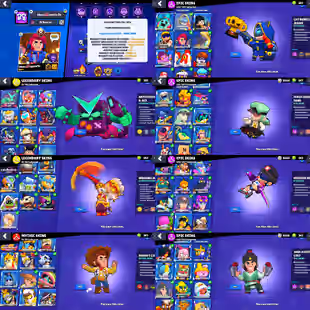 111k TROPHY ALL TIME HIGH 🌟CHALLENGER COLT🌟 TRIXIE COLLETTE | MASTER 2025 | 101 MAX BRAWLER | 87 HYPERCHARGE |499 SKIN - Image 8