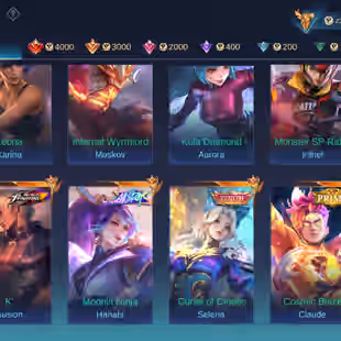 ALMOST MEGA 2 ACC || NARUTO AND JJK COLAB || 2 LEGEND || 21 GRAND || 15 EXQUISITE || SKINS 567 - Image 3