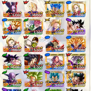 SUPER VIP ACCOUNT-17 ULTRA+842 MILLIONS POWERS+LR SUPER VEGITO+65 LEGENDS LIMITED+VIP ZENKAI+VIP EQUIPMENT - Image 21