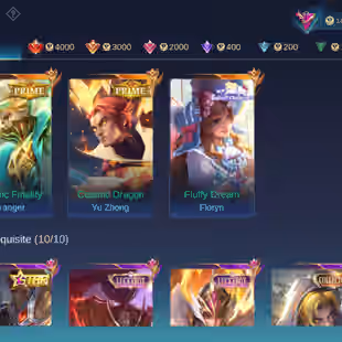 EXALTED 1 ACCOUNT || 1 LEGEND || 13 GRAND || 10 EXQUISITE || SKINS 404 || HIGHEST RANK IMMORTAL 119 - Image 4