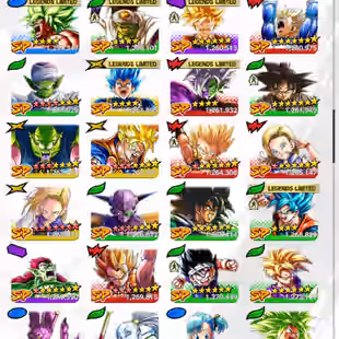 D852-IOS+Android-Vip Account-11 UL(SS4 Gogeta Full Red Star+SS Goku+Frieza)+61 Legends+Vip Equipment+Good Zenkai+612 M - Image 12