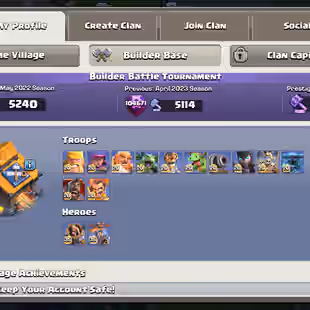 3500-GEM/NC-YES | TH18 CLOSE MAX | HERO-105-105-88-80-55 | HUGE EQUIPMENT MAX | BH MAX | 240-XP | DEFENCE-TROOPS MAX |  - Image 9