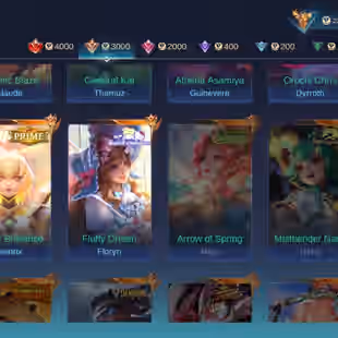 M361|LVL200|132HEROES|668SKIN|MEGACOLLECTORII|3LEGEND|6KOF|3PRIME|2COLLECTOR|ALDOUSM1|14LUCKYBOX|MYTHICS40 - Image 8