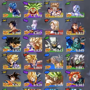 D943-IOS+Android-Nice-8 UL(SS Goku+Goku Uis Full Red Star+Hit+Super Vegito)+55 Legends Good Star+Vip Equipment+Good Team - Image 13