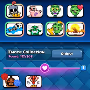 RARE 💎 GOBLIN TROPHY KISS 💎 MAX 118 [] ARENA 25 [] 36 ELITES [] 28 EVO [] 10000 TROPHIES [] XP66 [] KT15 [] 15 SKIN - Image 2