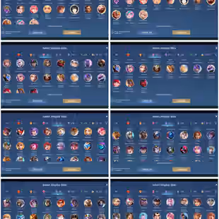 [IOS/ANDROID] CEL LVL 107 | 131 HEROES | 546 SKINS | MEGA 3 | OP SKINS | 2 LEGEND GUSION FREYA - LANCE HERO - HAYA EXORC - Image 2