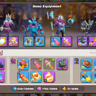 RANK🔥TH18 CLOSE MAX🔥W.S-5052 LEAGUE SKIN!! 13.5K LEGEND CUP!! EPIC GG-MAX SB-MAX FA-MAX MM-MAX AF-MAX RS-MAX EB-MAX - Image 7