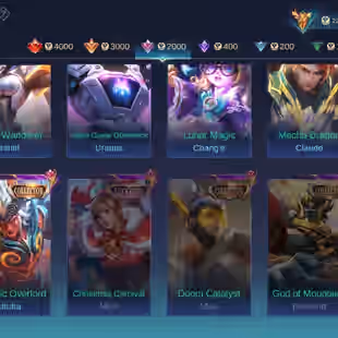 🔥BIG DISCOUNT- MEGA-3🔥  | LEGEND-2 || GRAND-21 || EXQUISITE-18 || ZODIAC FULL SET || SKIN-565 || HEROS ALL ||  - Image 9