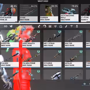 Ten Year Heirloom Badge - RANK 16 98-770 Completed - 27x Warframe MAX 20x Primary Gun - 15x Secondary Gun - Image 5
