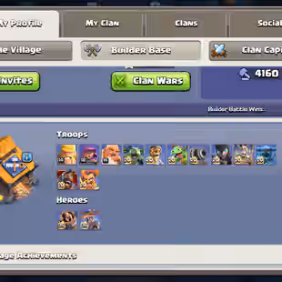 TH 18 FULLY MAX-NOTHING LEFT-XP 269-[ 9 EPIC EQUIPMENT MAX-ALL HERO MAX-SOUND OF CLASH SCENERY-NC YES-WAR STARS 4353-BST - Image 18