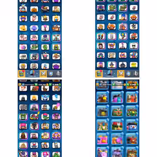 Lvl-72 | 120-Card Max | 87-Elite | 34-Evo | Royal Gems Emote- [Rare-245-Emote] | 10000 Trophy |  Name Chang Yes - Image 3