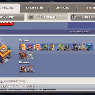 🔥40500 GEMS TH 17 ALMOST MAX🔥XP 220-HERO 95-95-70-50-EPIC SB 26 FB[MAX] EB[MAX] GG 14-MEDALS 628-STRONG DEFENSE-BEST - Image 10