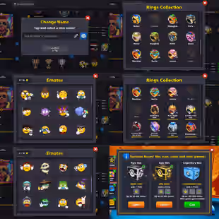 LEVEL 361 🎱 16/20 LEGENDARY CUE UNLOCK 🎱 500 MILLION COINS | RENAME AVAILABLE | PURE MINICLIP | BERLIN AND VENICE RING - Image 2