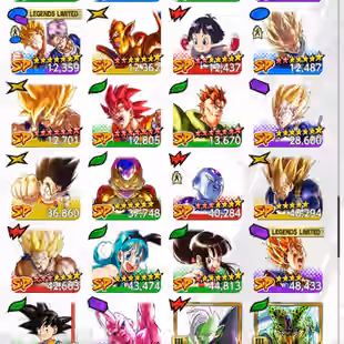 D903-IOS+Android-6 UL(SS4 Goku+SS4 Vegeta+SS Goku+Super)+38 Legends+Good Equipment+Nice Team GT+Daima+SS2 Gohan Full Red - Image 10