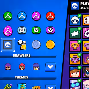 🔥RARE STAR SHELY SKINS BRAWLER ACCOUNT🔥46 HYPER CHARGE 51 MAX-49.9K GOLD-44K TROOHY-HYPER CHARHE SKINS 4- 2018 ACCOUNT - Image 21