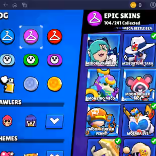 🌟MASTERS 2024🌟MASTERS 2025 | 309 SKINS | 89.800 TROPHY | 98 BRAWLERS | 47 HYPERCHARGED | 64 MAXED BRAWLERS - Image 40