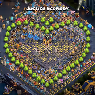 TH18 NEAR MAX 🌟 RARE WWE SET 🌟SAMURAI SET | RANK 1083 AND 2636 | 14/15 EPIC EQUIPMENT MAX | BUILDER HALL MAX | INSTANT - Image 16