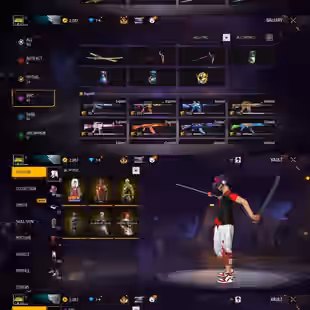 iOS/Android - Level 63 - Server NA - Rank Silver - Set 64 - Emote 15 - Pet 26 - Weapon 182 - Mythic 24 - Epic 47 - Linke - Image 1