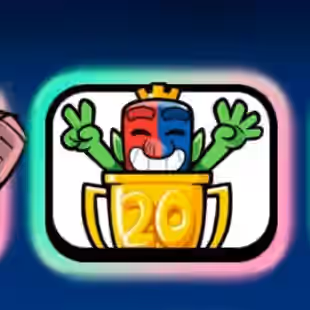 🌟 GT 100 & 2x CRL 20 WIN EMOTES 💎 GLOBAL TOURNAMENT RANKS 24 117 153 357 KT 15 2 HEROES & 8 EVOLUTIONS 10000 TROPHIES  - Image 1