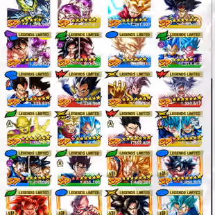 D852-IOS+Android-Vip Account-11 UL(SS4 Gogeta Full Red Star+SS Goku+Frieza)+61 Legends+Vip Equipment+Good Zenkai+612 M - Image 8