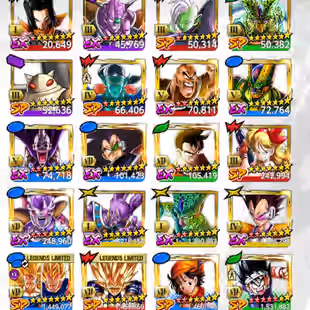D903-IOS+Android-6 UL(SS4 Goku+SS4 Vegeta+SS Goku+Super)+38 Legends+Good Equipment+Nice Team GT+Daima+SS2 Gohan Full Red - Image 13