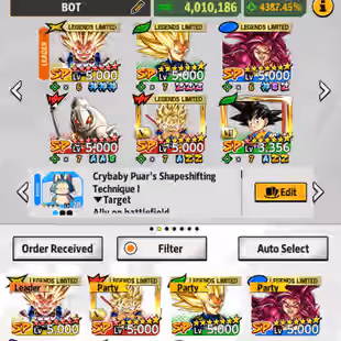 D909-IOS+Android-Vip Team Daima-SS3 Vegeta Mini Full Red Star+Tamagami Full Red Star+SS4 Goku+Good Equipment+Goku Mini - Image 4