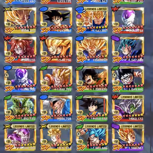 D984-VIP ACCOUNT-10 ULTRA+86 Legends Limited+Vip Zenkai+Vip Equipment+Many Good Team+Stacked LF+Strong Account - Image 9