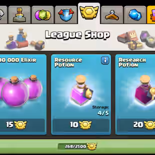 RAREST🔥 7240 WAR STAR💎 TH 17 [] MAX HERO -LEAGUE KING -3 SCENERY - 276 XP- ALL EQUIPMENT - OBSTACLE - BH 10 - 4K GEMS - Image 14