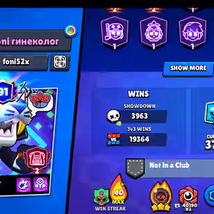 METEOR 3 | 98K TROPHY- 450X SKINS | OLD PIPER SKINS | 101/101 BRAWLER | 98X MAX | 88X HYPER | 3v3 WINS | 847-PINS | - Image 3