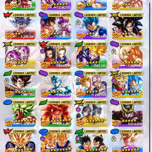 D872-IOS+Android-Nice Acc-10 UL(Cell Full Red Star+Zamasu+Frieza+Broly+Turles+Majin+S Vegito)+48 Legends+Vip Equi+Good  - Image 4