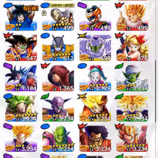 D909-IOS+Android-Vip Team Daima-SS3 Vegeta Mini Full Red Star+Tamagami Full Red Star+SS4 Goku+Good Equipment+Goku Mini - Image 9