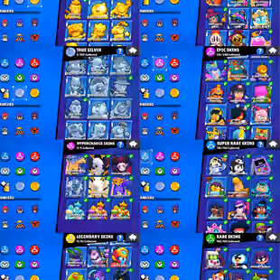91k TROPHIES🌟 HEROINE BIBI🌟 88 MAX POWER BRAWLER | 101 BRAWLER UNLOCK | 77 HYPERCHARGE | 373 SKIN | 600 GEMS | INSTANT - Image 5