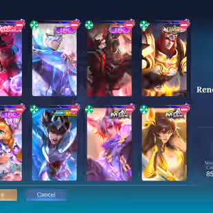 RARE KOF KARINA || MEOWKIN JUNIAN || 251 SKIN || RENOWNEDE COL 4 || EX 93 STAR || DECENT WR - Image 1