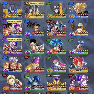 D984-VIP ACCOUNT-10 ULTRA+86 Legends Limited+Vip Zenkai+Vip Equipment+Many Good Team+Stacked LF+Strong Account - Image 22