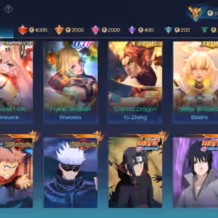 ALMOST MEGA 2 ACC || NARUTO AND JJK COLAB || 2 LEGEND || 21 GRAND || 15 EXQUISITE || SKINS 567 - Image 4