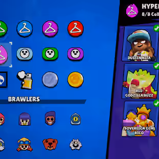 BEST RAREST 🎄 90.6K TROPHY | 410X SKINS🎄 99/99 BRAWLER | 45X MAX | 40X HYPER | 16X LEGENDARY SKINS | DELIVERY INSTANT - Image 14