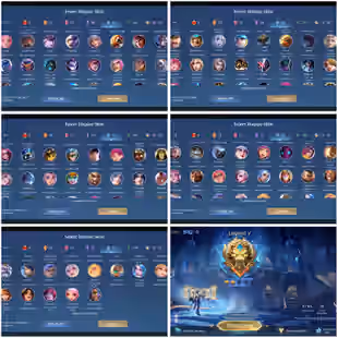 [IOS/ANDROID] CEL LVL 59 | 132 HEROES | 392 SKINS | EXALTED 1 | COLLAB | 3 LEGEND INC FANNY - 5 RARE COLLECTOR XAVIER - Image 3