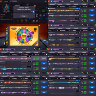 🌟LEVEL 369🌟18/20 LEGENDARY CUES OPEN || 400 MILLION COINS || RENAME AVAILABLE || OLD RARE COLLECTION || INSTANT - Image 3